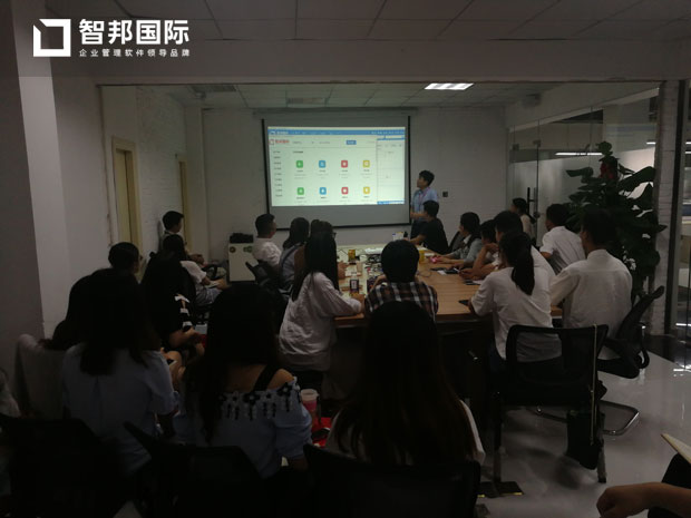 泉州南泉建材有限公司智邦国际ERP系统实施现场