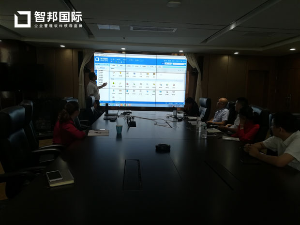 湖北飞龙摩擦密封材料股份有限公司智邦国际ERP系统实施现场