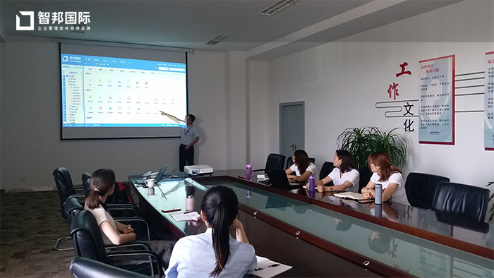 盛乐园区丰华自来水有限责任公司智邦国际CRM系统实施现场