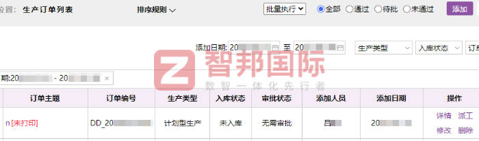 行天健药业集团签约智邦国际，实现全企业数智化、一体化管理