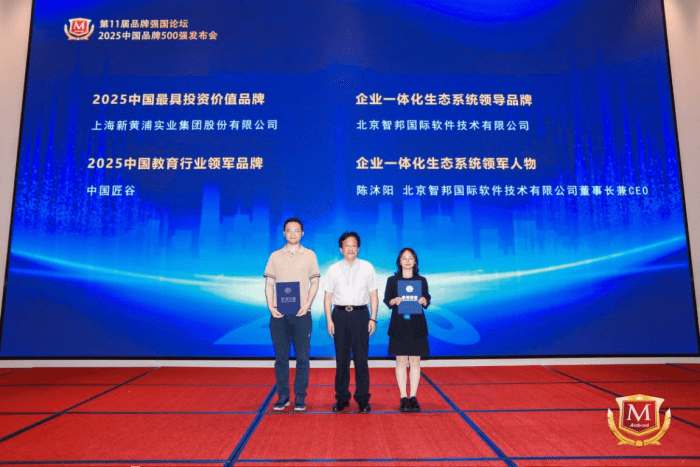 同频共振绘新篇：智邦国际荣获 “企业一体化生态系统领导品牌”，共塑品牌价值新标杆