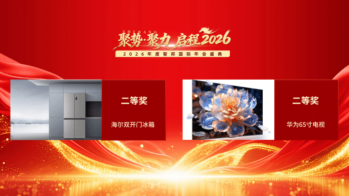 聚势 聚力 启程2026！智邦国际2026年会盛典成功举办